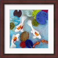 Framed 'Koi 1' border=