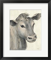 Framed Moo Brown Crop