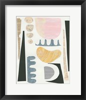 Mixed Shapes VI Framed Print