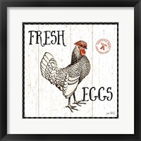 Framed Free Range Fresh IV Checker Border