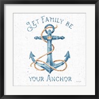 Nautical Life IV No Stripes Framed Print