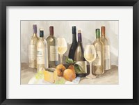 Wine and Fruit II v2 Light Framed Print