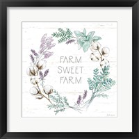 Farmhouse Cotton VIII Framed Print