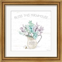 Framed 'Farmhouse Cotton II' border=