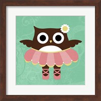 Framed Ballerina Owl