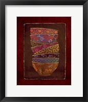 Asian Bowls II Framed Print