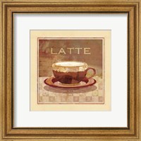 Framed 'Latte' border=