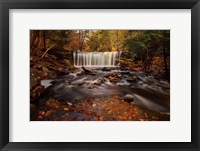 Framed Rushing Water