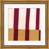 Framed 'Broken Stripes 2' border=