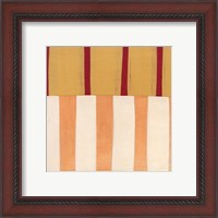 Framed 'Broken Stripes 3' border=