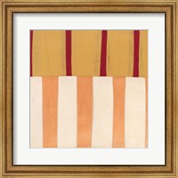 Framed 'Broken Stripes 3' border=