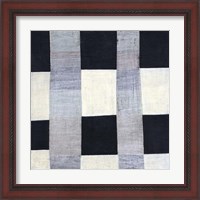 Framed 'Gray Plaid 2' border=