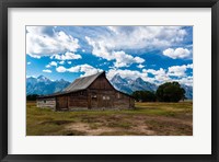 Framed Grand Teton Barn I