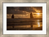 Framed Monolith Sunset