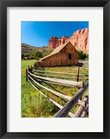 Framed Utah Barn