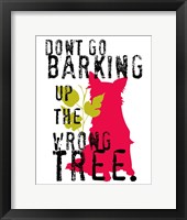 Framed Don't Go Barking