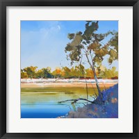 Framed River Bank