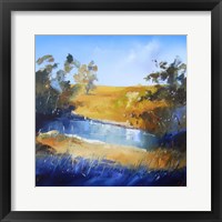 Framed Winter Dam