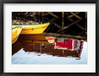 Framed Dories and Reflection