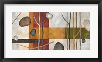 Sticks and Stones IX Framed Print