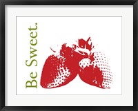 Be Sweet Framed Print