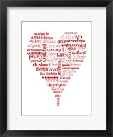 Framed Translation of Love (white)