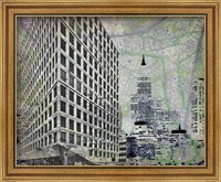 Framed 'Cityscape I' border=