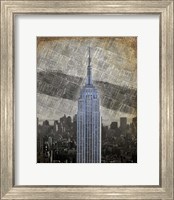 Framed 'New York II' border=