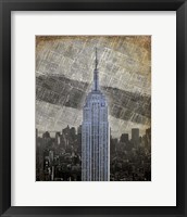 Framed 'New York II' border=