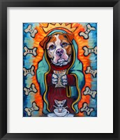 Framed Our Lady of Perpetual Dog Biscuits