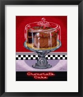Chocolate Cake Framed Print