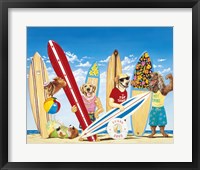 Framed K-9 Surf Club