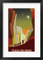 Framed Teach on Mars