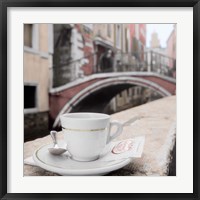 Framed Canal Espresso Bar Guiseppi