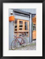 Framed Red Bicycle, Japan