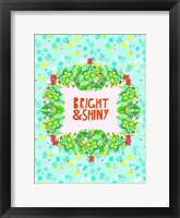 Framed Merry & Bright V