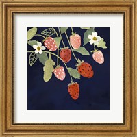 Framed 'Fresh Fruit I' border=