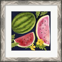 Framed 'Fresh Fruit II' border=