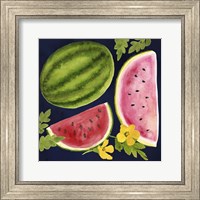 Framed 'Fresh Fruit II' border=