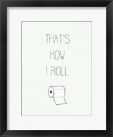 Potty Humor I Framed Print