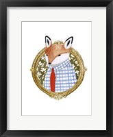 Spiffy Animals II Framed Print