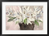 Framed Magnolia Watercolor Study I