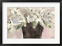 Framed Magnolia Watercolor Study II