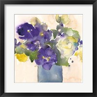 Framed Floral Beauties I