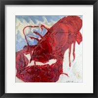 Brilliant Maine Lobster II Framed Print