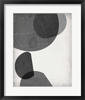 Framed Grey Shapes I