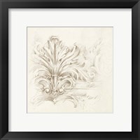 Framed 'Architectural Accent IV' border=