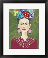 Framed Frida Floral II