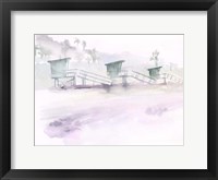 Dawn Beach Break II Framed Print