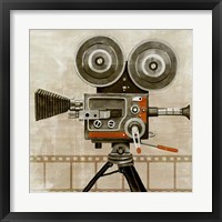 Framed 'Vintage Reel II' border=